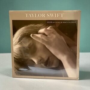 Taylor Swift 2026 Official 16-Month Wall Calendar Plato New Sealed TTPD